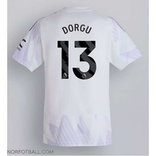 Billige Fotballdrakt Manchester United Patrick Dorgu #13 Replika Bortedrakt 2025-26 Kortermet Billige Fotballdrakt Manchester United Patrick Dorgu #13 Replika Bortedrakt 2025-26 Kortermet